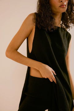 ALICIA | SWEATER SET in Schwarz