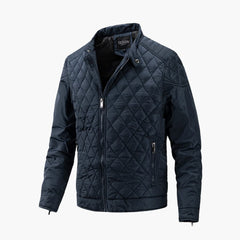 Friedrich - Gesteppte Herrenjacke in Blau