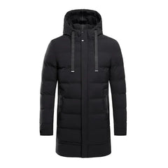 Felian- Herren-Winterjacke | Zeitlos und robust in Schwarz