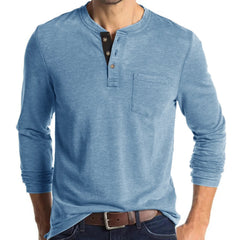 Noah | Komfortables Langarmshirt für stilvolle Looks in Hellblau