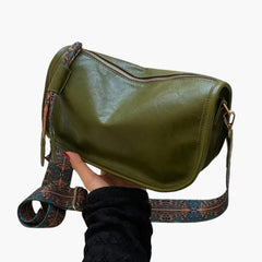 Crossbody Umhängetasche - Stilvolle Schultertasche für Damen in Grün