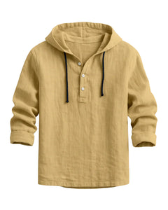 ANGEL | Luxus-Kapuzenshirt in Khaki