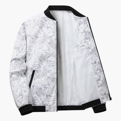 Theodor® | Elegante Herren Bomberjacke in Weiß