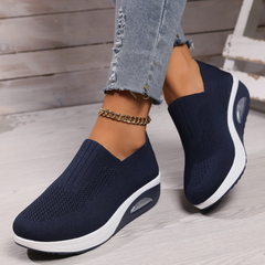 Nancy - Orthopädische Schuhe zur Schmerzlinderung in Dunkelblau