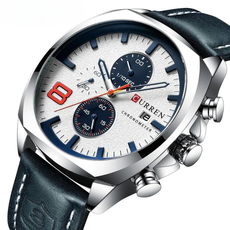Wasserdichte Militär-Chronographen-Sportuhr