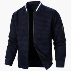 Wärmende Jacke für Herren - stylisch, bequem und modern in Marineblau