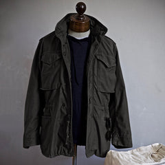 Vareno - leichte Feldjacke in Schwarz