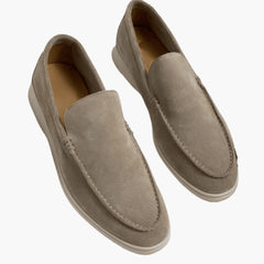 Wildleder Loafers für Herren in Beige