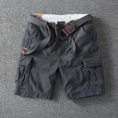 Lorthan - atmungsaktive Cargoshorts in Grau