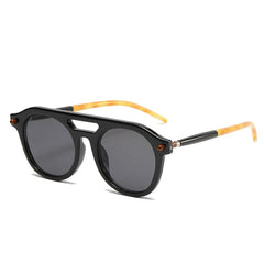 Flieger-Sonnenbrille für Herren | Ideal für Outdoor-Aktivitäten in Schwarz