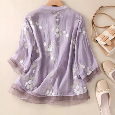 Madeline | Leichte Baumwollbluse