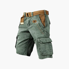 Anton | Cargo-Shorts mit 6 Taschen in Zyan
