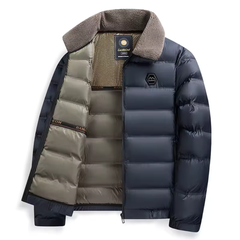 Max | Komfortable Steppjacke für Herren Outdoor in Ozean