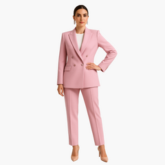 Claudia | Elegantes zweiteiliges Set in Rosa