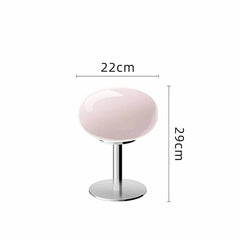 Purezza - Bauhaus Tafellampe in Rosa