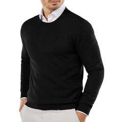Kolby - Slim-Fit-Pullover - Moderner Minimalismus in Schwarz