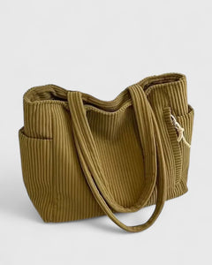 Willa | Vielseitig Geräumig Umhängetasche in Mustard