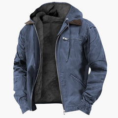 Wetterfeste Outdoorjacke für Herren in Blau