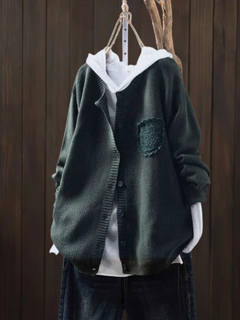 Ansley | Gemütlicher Cardigan in Grün