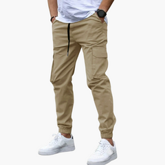 Julian | Entspannter Cargo-Jogger in Beige