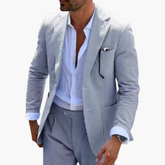 Eleganter Anzug - Herren Sommeranzug für Hochzeit Gäste in Grau