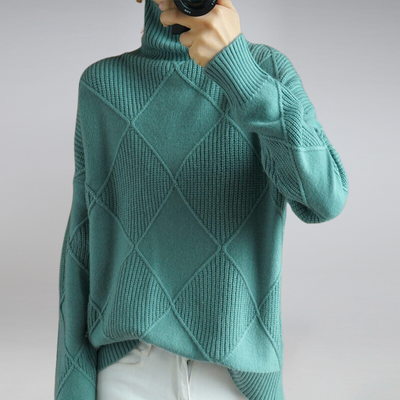 Everly - Strick-Rollkragenpullover