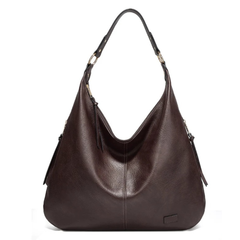 Aryana - Große Handtasche für Damen in Schwarzer Kaffee