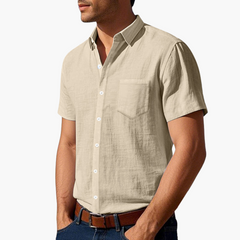 Dominik | Stilvolles Hemd in Beige