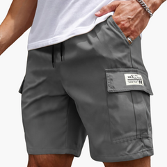 Vielseitige Cargoshorts für Herren - Ideal für Abenteuer in Grau