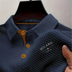 Raymond | Herren Italia Polo – Klassisches Polo Shirt Herren in Marine