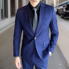Eleganter Hochzeitsgastanzug Herren | Hochzeit, Business und Ereignis in Blau