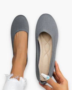 Damen Bequeme Schlupfschuhe | Stilvoll und Ergonomisch in Grau