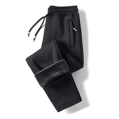 Theo - Bequeme und warme Hose in Schwarz/Dunkelgrau