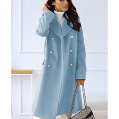 Evonne - Wintermantel in Blau