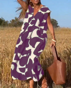 Zoey - Maxikleid - Casual Eleganz in Lila