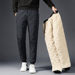 Anders – Unisex-Thermohose für den Winter – Fleecefutter in Grau