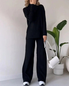Anne™ - Premium Strickset in Schwarz