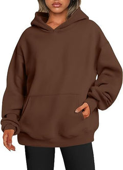 FEMMEHAUS CloudSoft Hoodie (1 +1 GRATIS) in Dunkelbraun