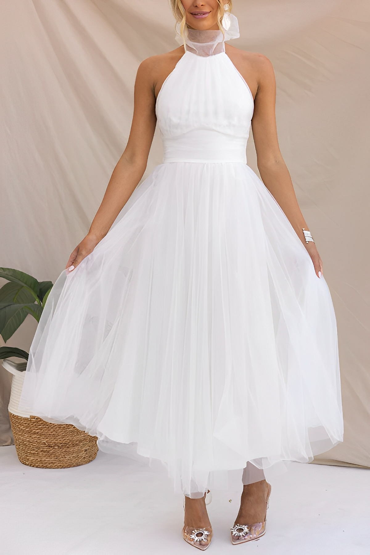 Serrena - Elegantes Rollkragenkleid für Damen