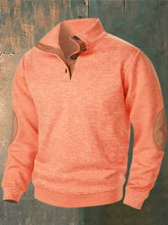 SASCHA - ROLLKRAGENPULLOVER in Orange