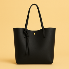 Istar Weiche Schultertasche in Schwarz