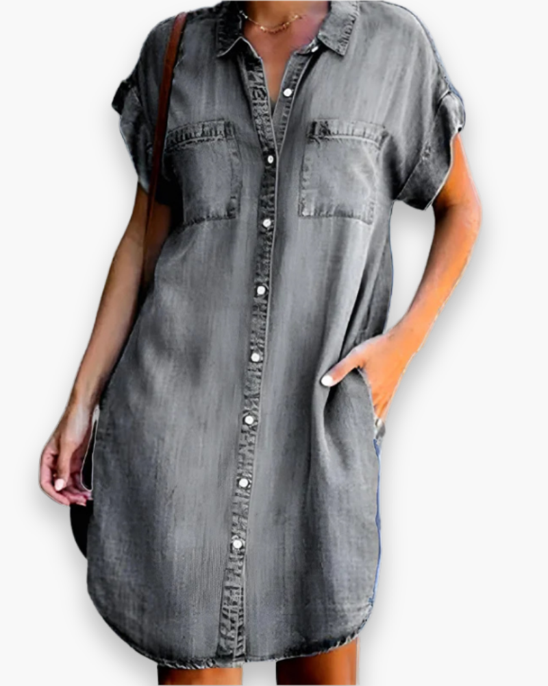 Damen Elegantes Klassisches Kleid | Mini