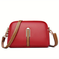 Sienna | Umhängetasche für Komfort & Stil in Rot