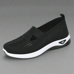 Krimhildis | Modische, Atmungsaktive Sportschuhe für den Frühling in Schwarz
