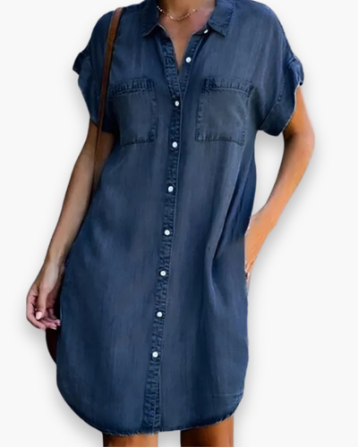 Damen Elegantes Klassisches Kleid | Mini