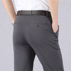 50% Rabatt - MasonPro - High Stretch Herren-Klassik-Hose - Begrenztes Angebot in Grau