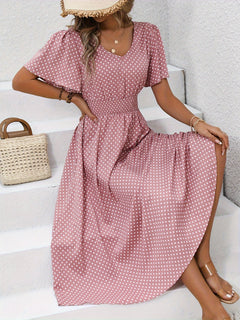 Alvina®️ | Sommerkleid für Frauen in Rosa