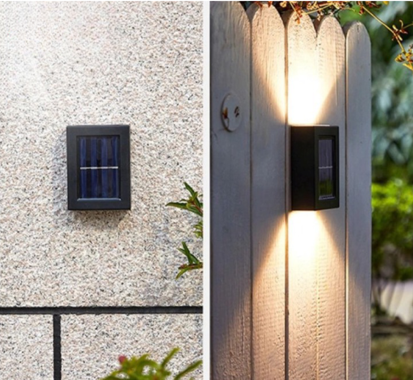 Lightburst - Solar LED-Wandlampen