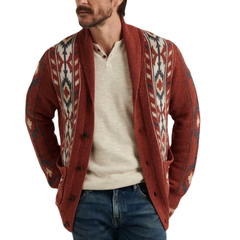 CRUZ – DIE STRICKJACKE FÜR EINEN MARKANTEN, AUTHENTISCHEN LOOK in Braun