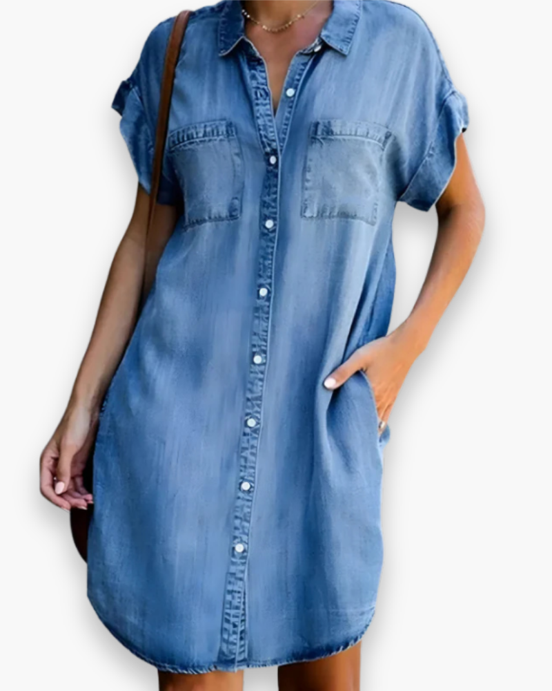Damen Elegantes Klassisches Kleid | Mini